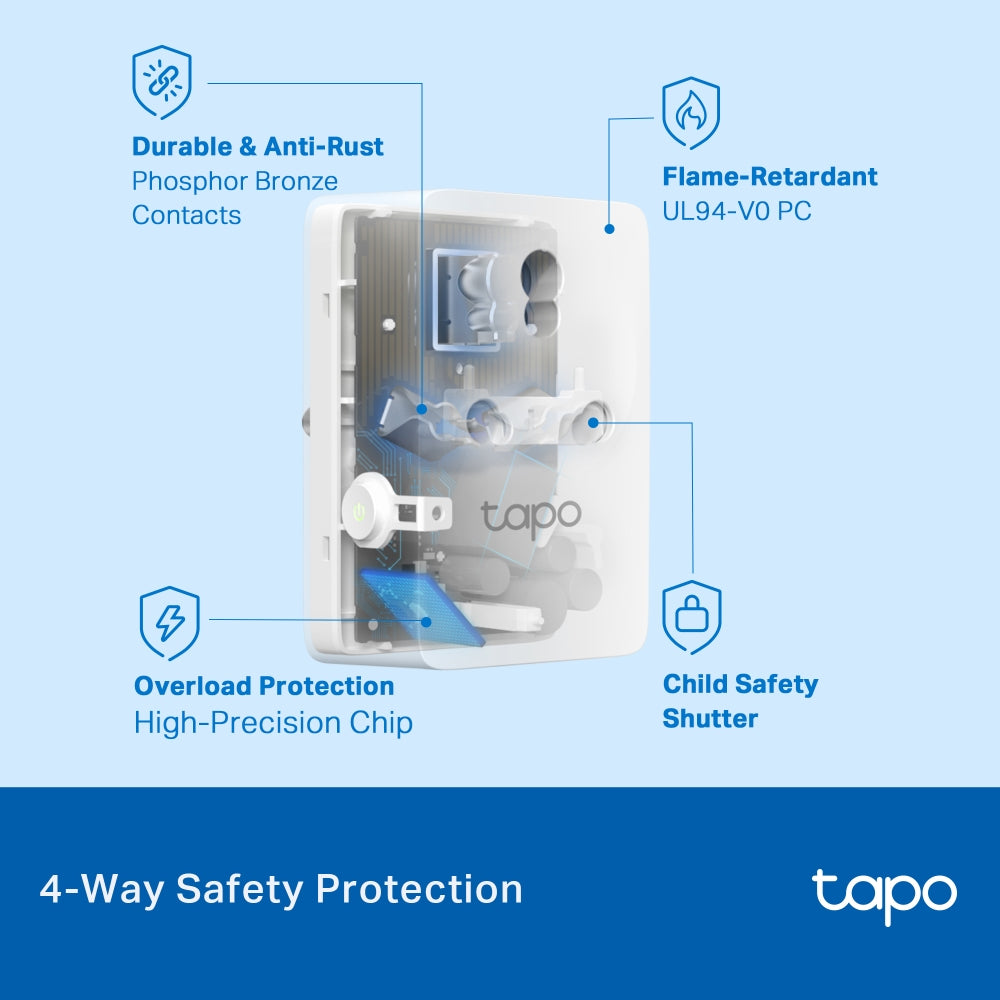 TP-Link Tapo P110 Mini Smart Wi-Fi Plug, Energy Monitoring TP-Link Tapo P110 Mini Smart Wi-Fi Plug, Energy Monitoring